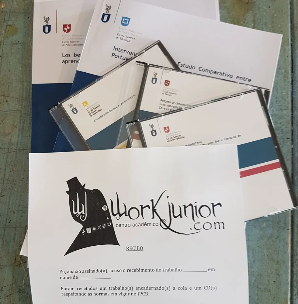 Artigos personalizados para celebrar o percurso académico e a etapa de finalista.