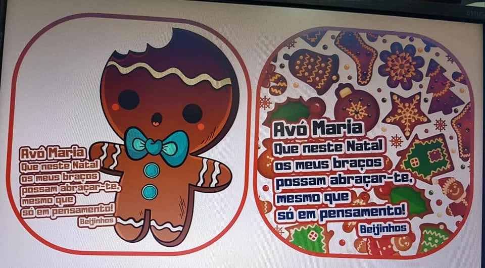 Enfeites com nomes, mensagens ou ilustrações para decorar a árvore e oferecer no Natal.