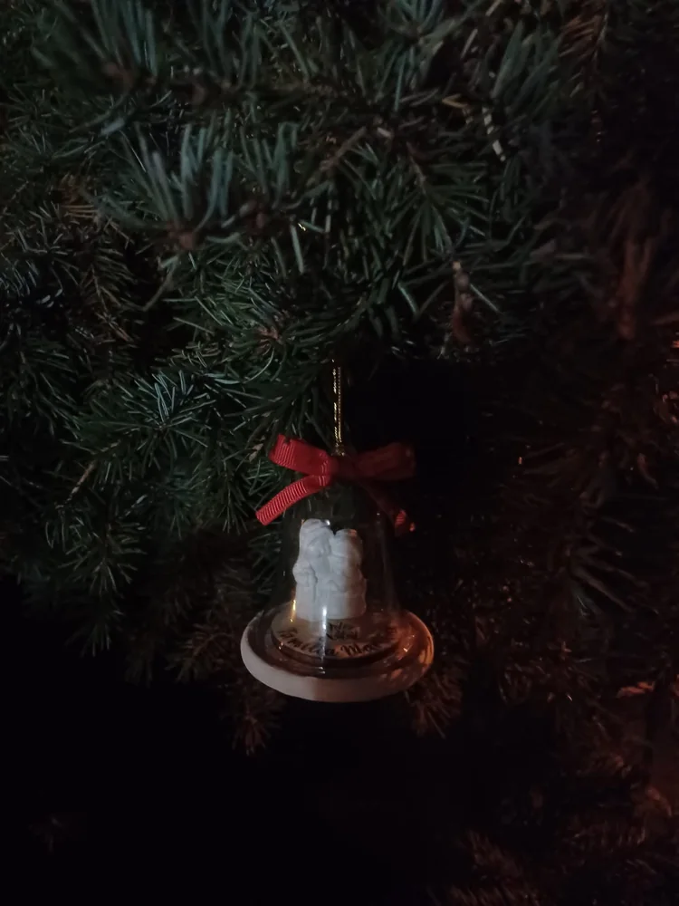 Enfeites com nomes, mensagens ou ilustrações para decorar a árvore e oferecer no Natal.